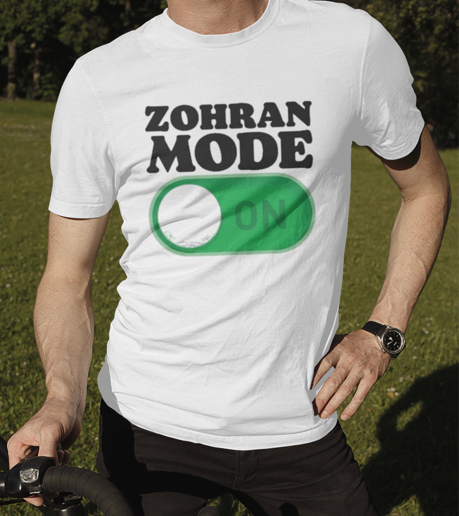 Zohran Mode On Switch Graphic T-Shirt
