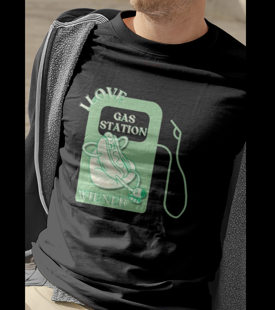 I Love Gas Station Wiener AlexNorimaki T-Shirt