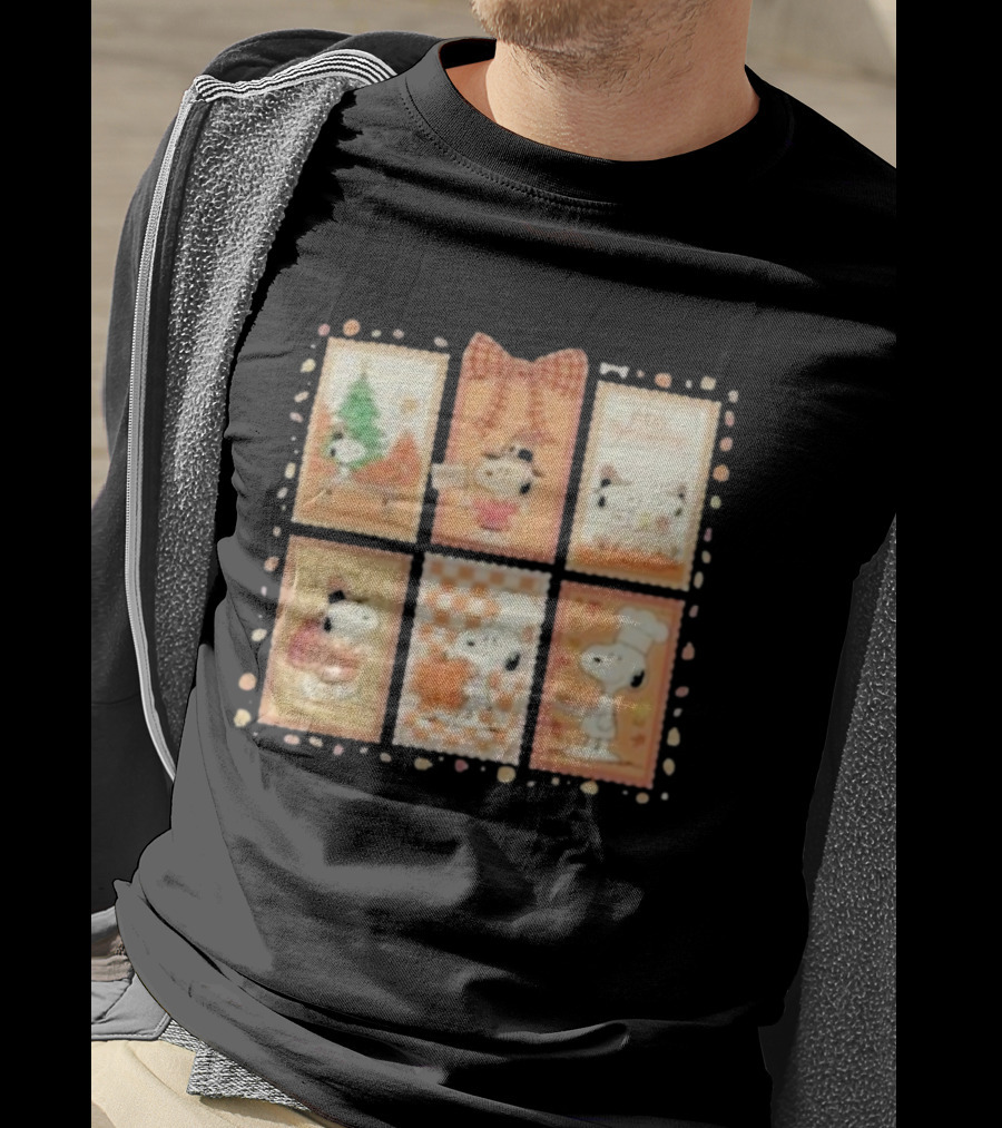 Snoopy Peanuts Thanksgiving Celebration Holiday Scenes T-Shirt