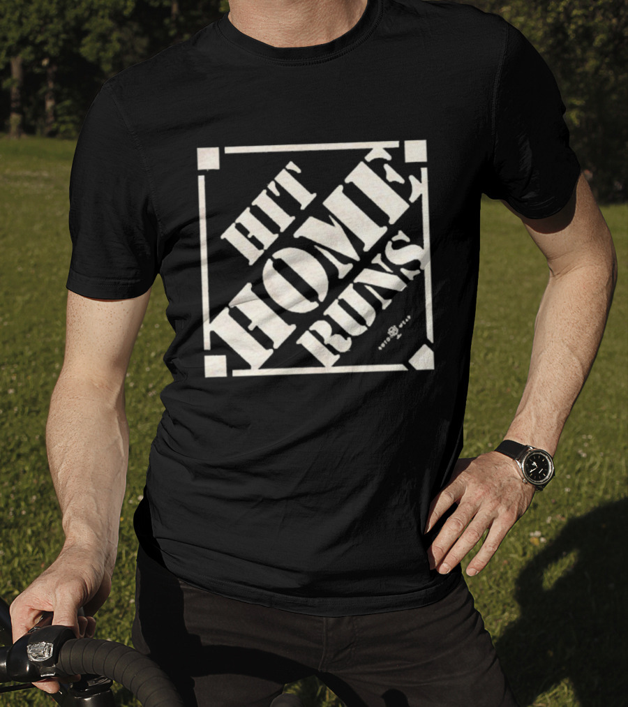 Hit Home Runs Baseball Enthusiast Style T-Shirt