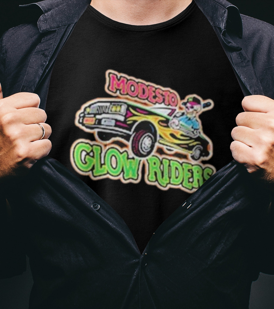 Modesto Glow Riders Pioneer Baseball League 2026 T-Shirt