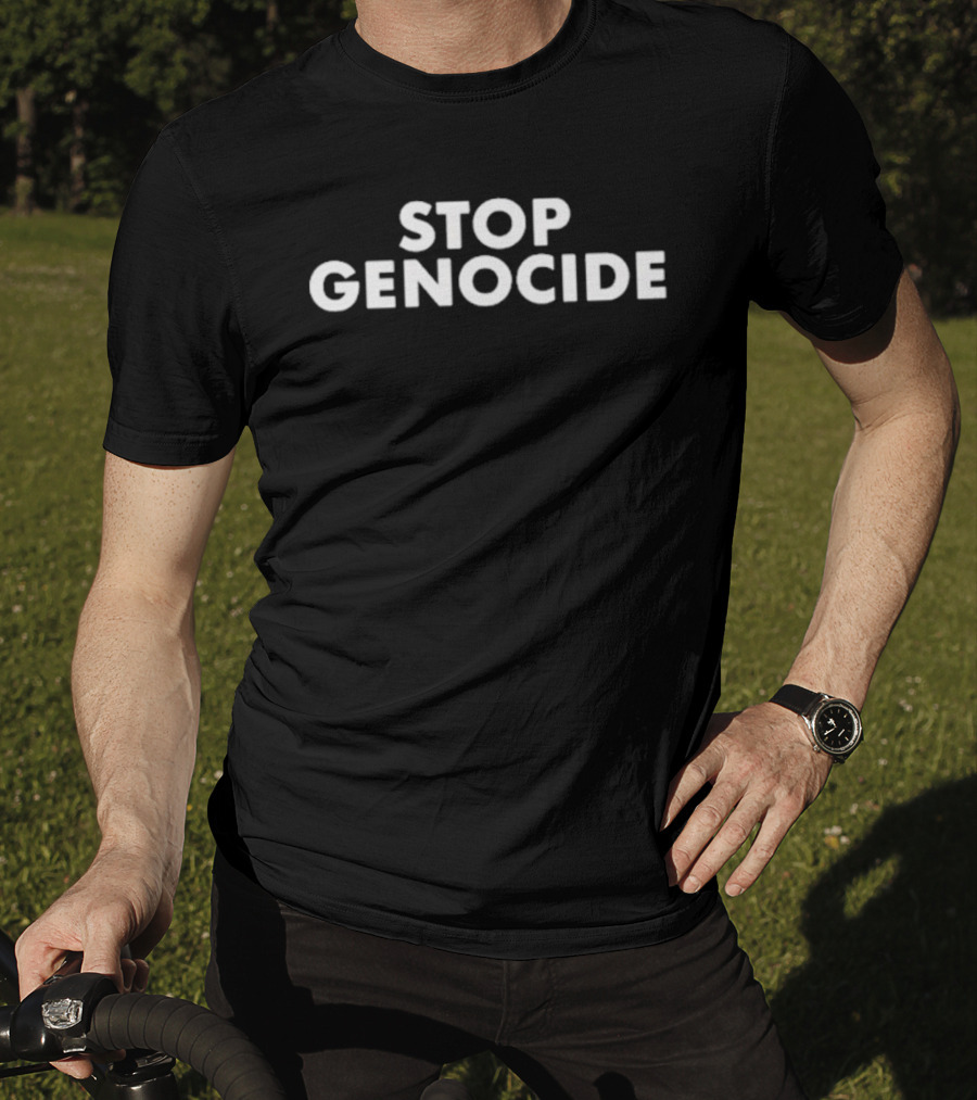 STOP GENOCIDE Advocating Peace And Justice Awareness T-Shirt