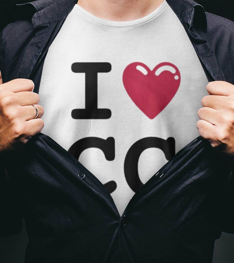 I Love CC Crowd Control T-Shirt