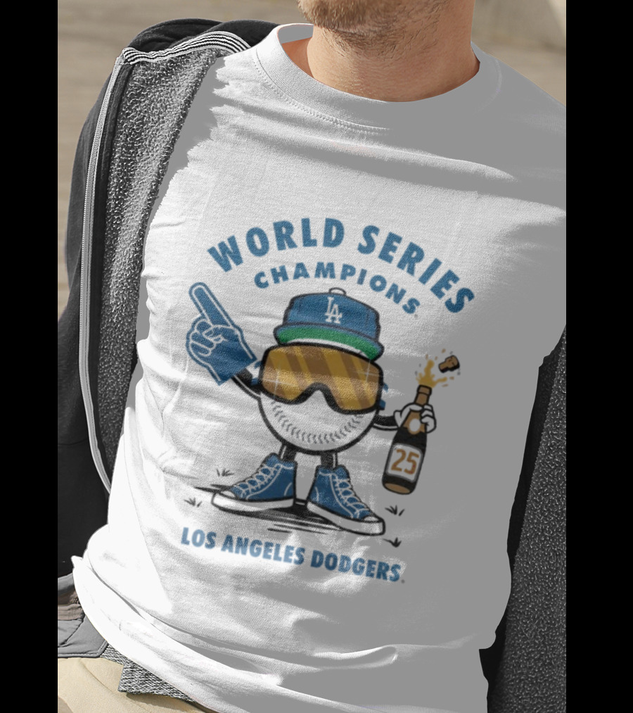 World Series Champions Los Angeles Dodgers 2025 Celebration Baseballism T-Shirt