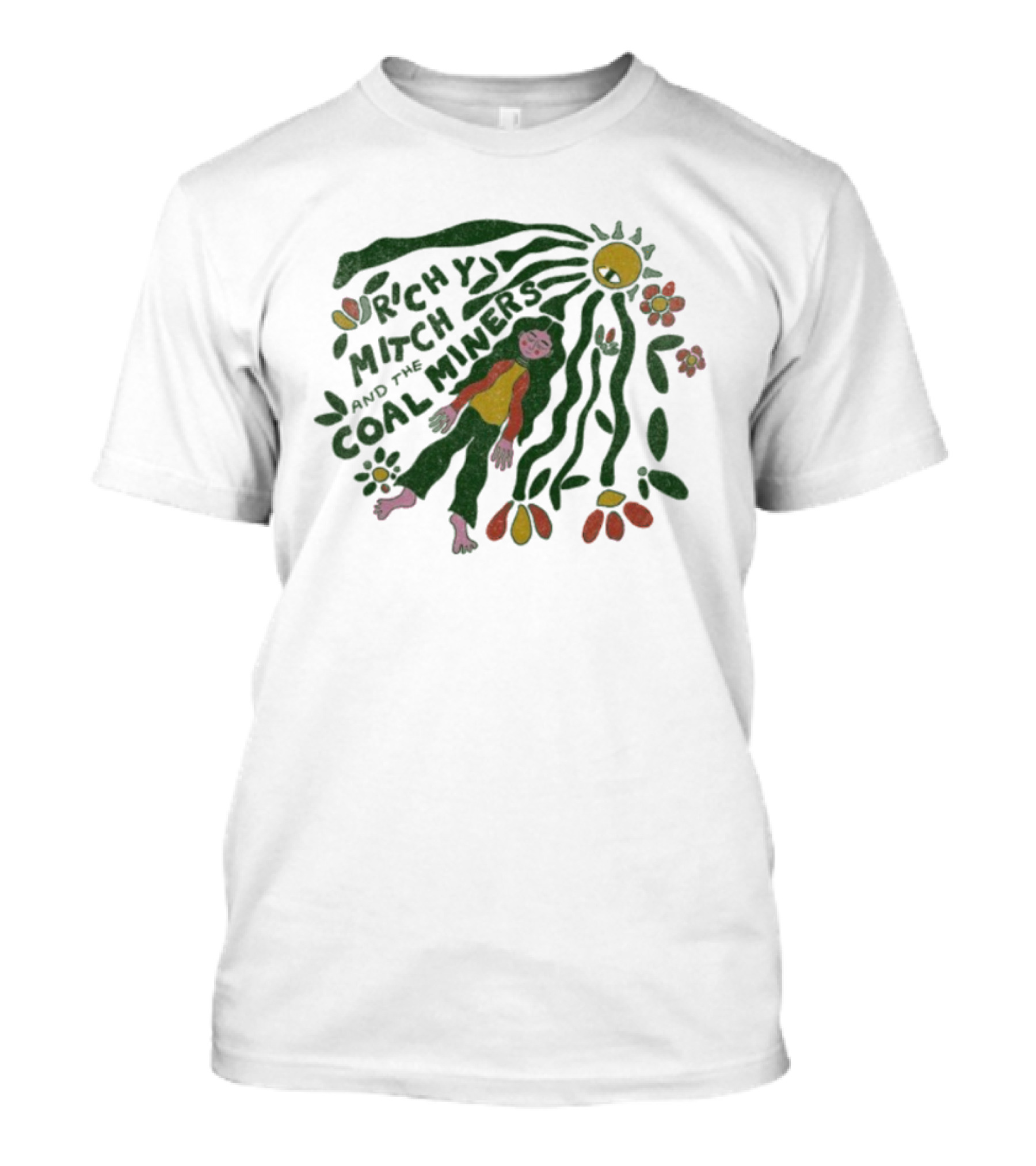 Richy Mitch And The Coal Miners Berry Herman Sunflower Woman T-Shirt