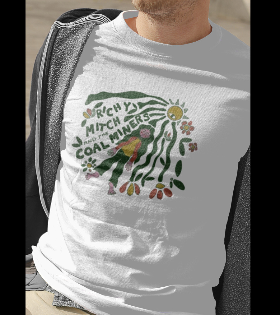 Richy Mitch And The Coal Miners Berry Herman Sunflower Woman T-Shirt
