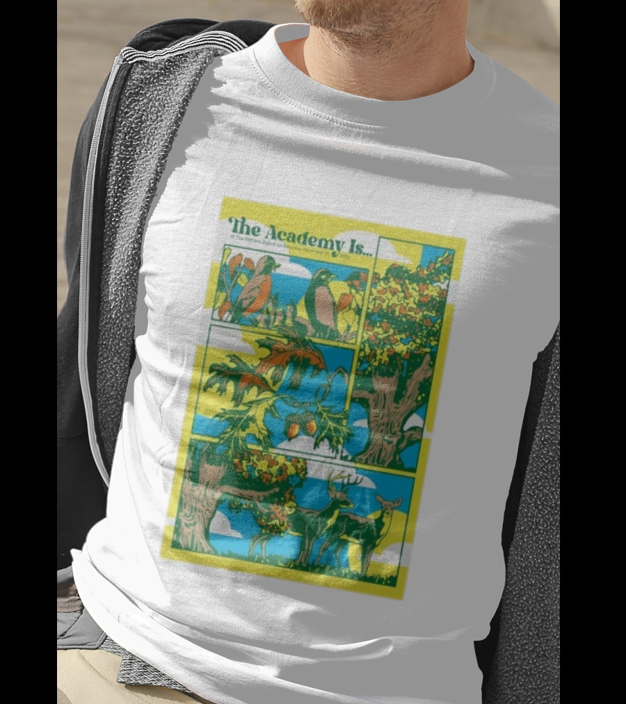 The Academy Is Florence Detroit November 15 2025 Wildlife Forest Scene T-Shirt