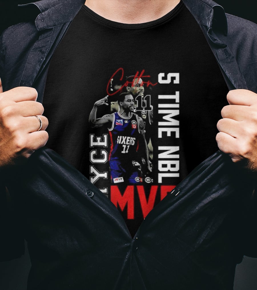 Bryce Cotton 5 Time NBL MVP Adelaide 36ers T-Shirt