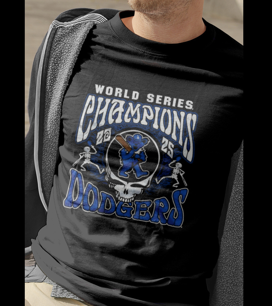 Grateful World Series Champions Dodgers 2025 T-Shirt
