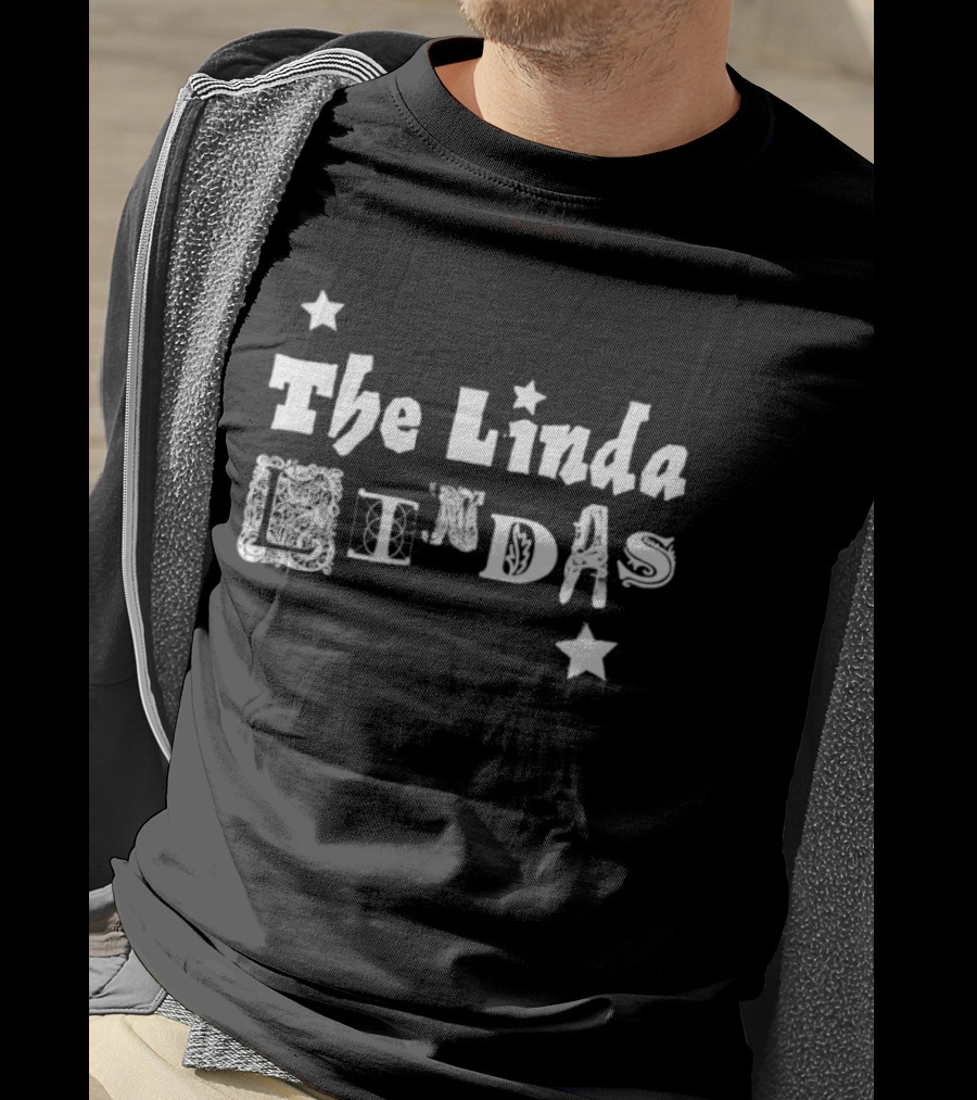 The Linda Lindas Stars Iconic Band Name With Unique Lettering T-Shirt
