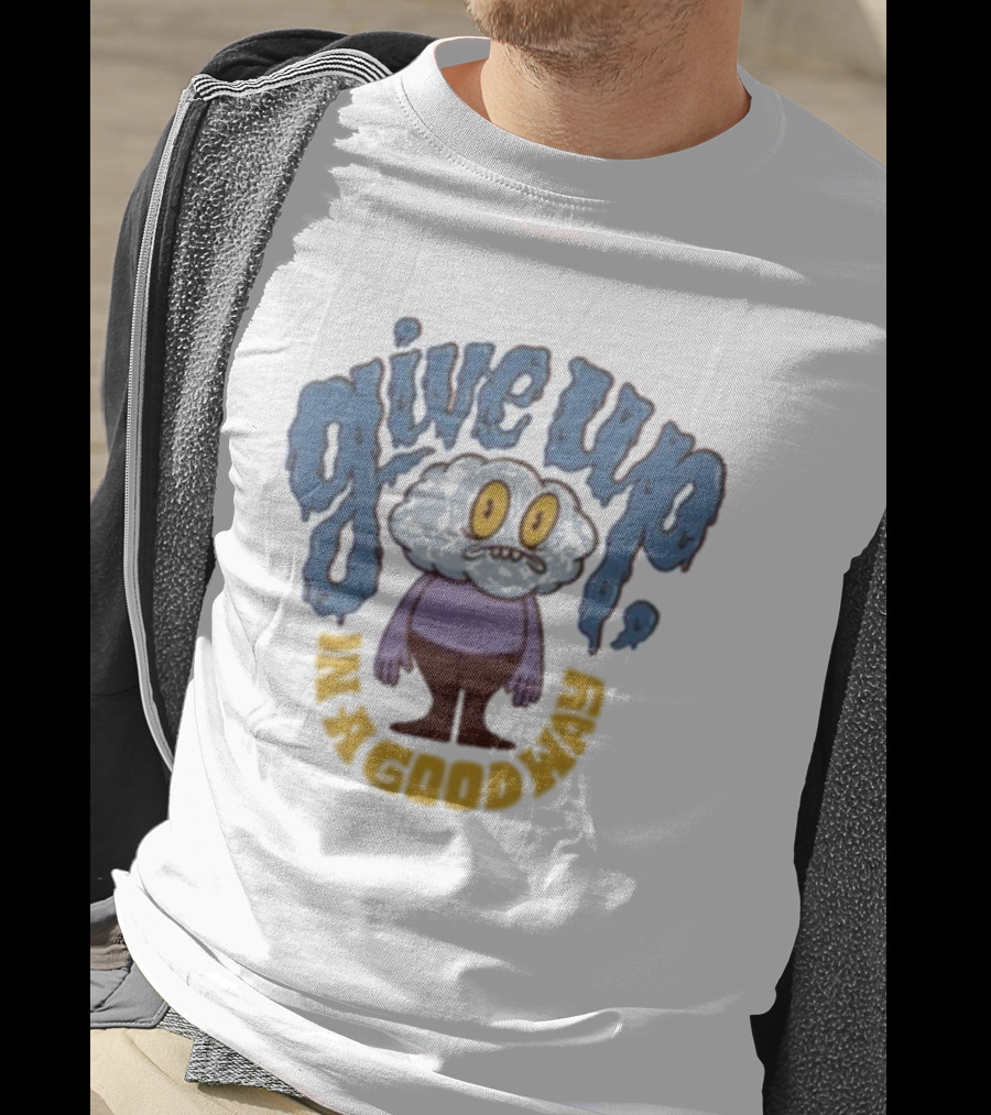 Petey Give Up In A Good Way USA Egg Character T-Shirt