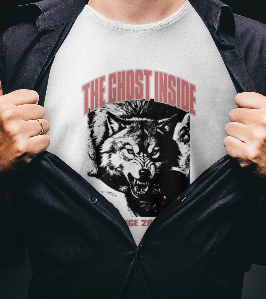 The Ghost Inside Fierce Wolves Since 2008 T-Shirt