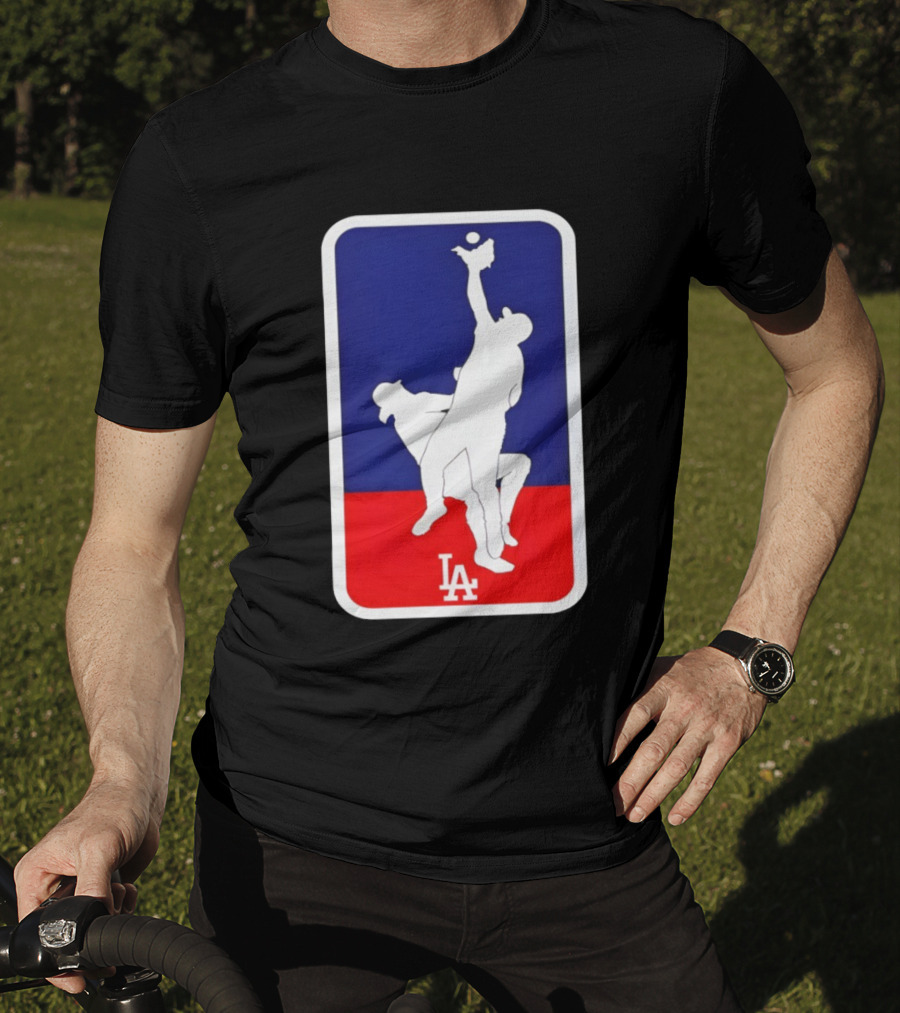 Los Angeles Dodgers Andy Pages Catch Game 7 MLB 2025 Parody T-Shirt