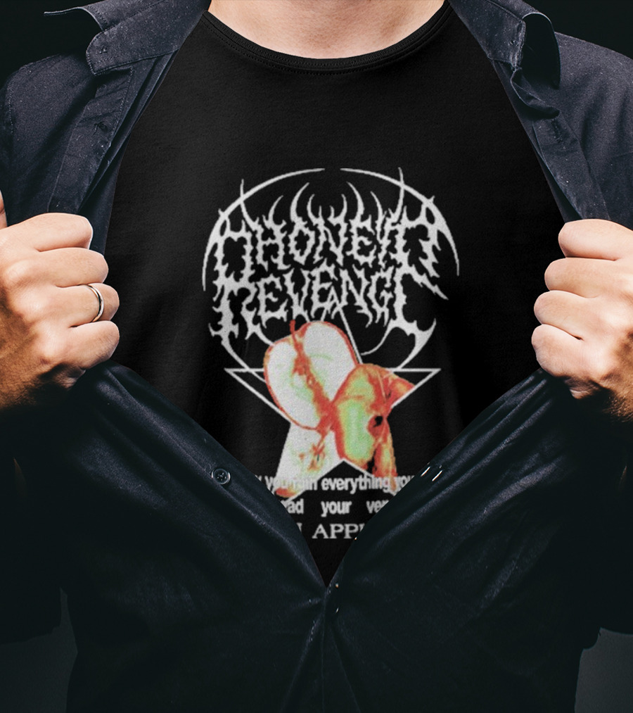 Honey Revenge Poison Apple Baby Tour 2025 Lyrics And Design T-Shirt