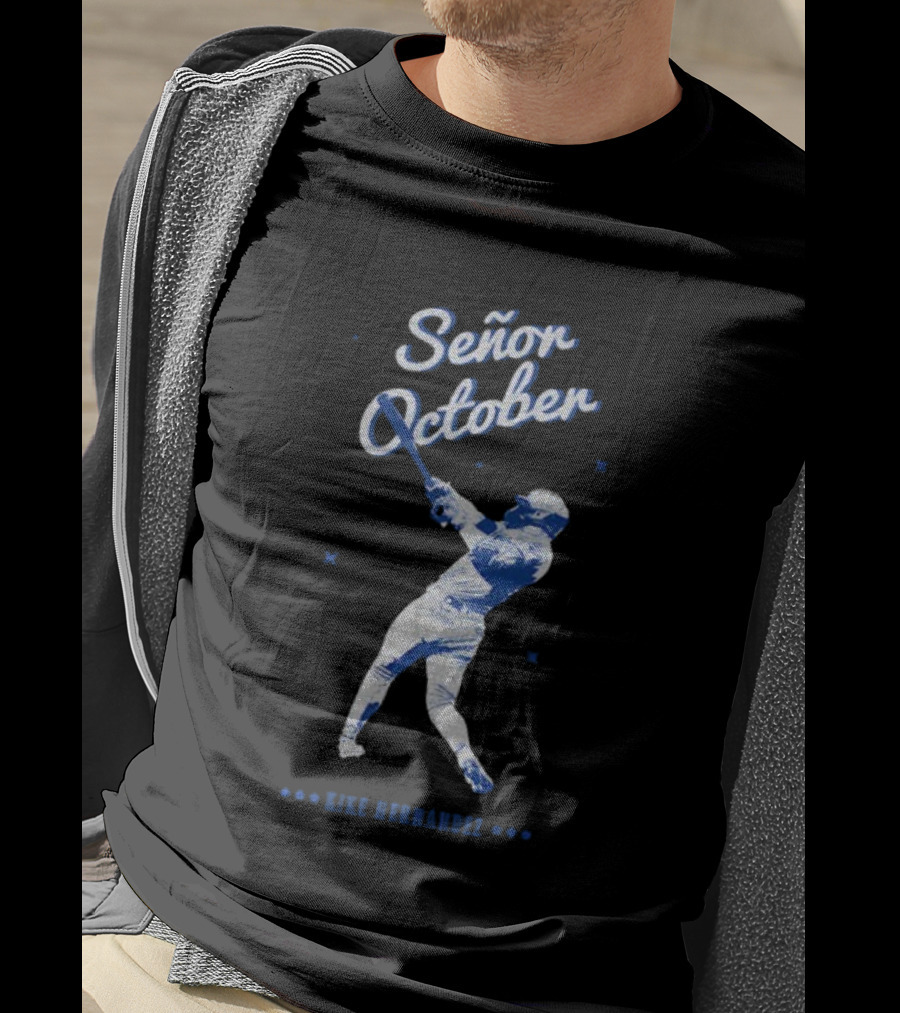 Kike Hernandez Los Angeles Baseball Champions Señor October T-Shirt