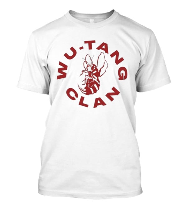 Wu Tang Clan Beez United Logo Bees Graphic T-Shirt