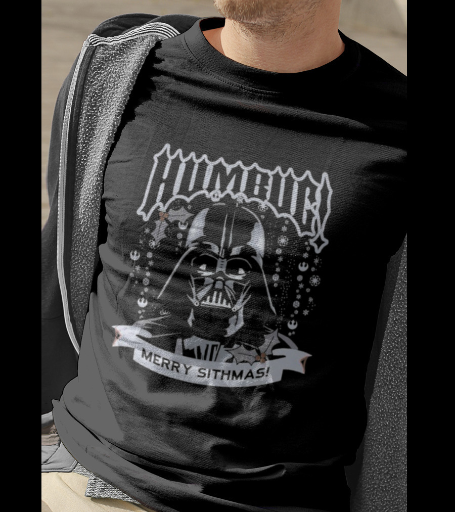 Star Wars Darth Vader Humbug Merry Sithmas Christmas T-Shirt