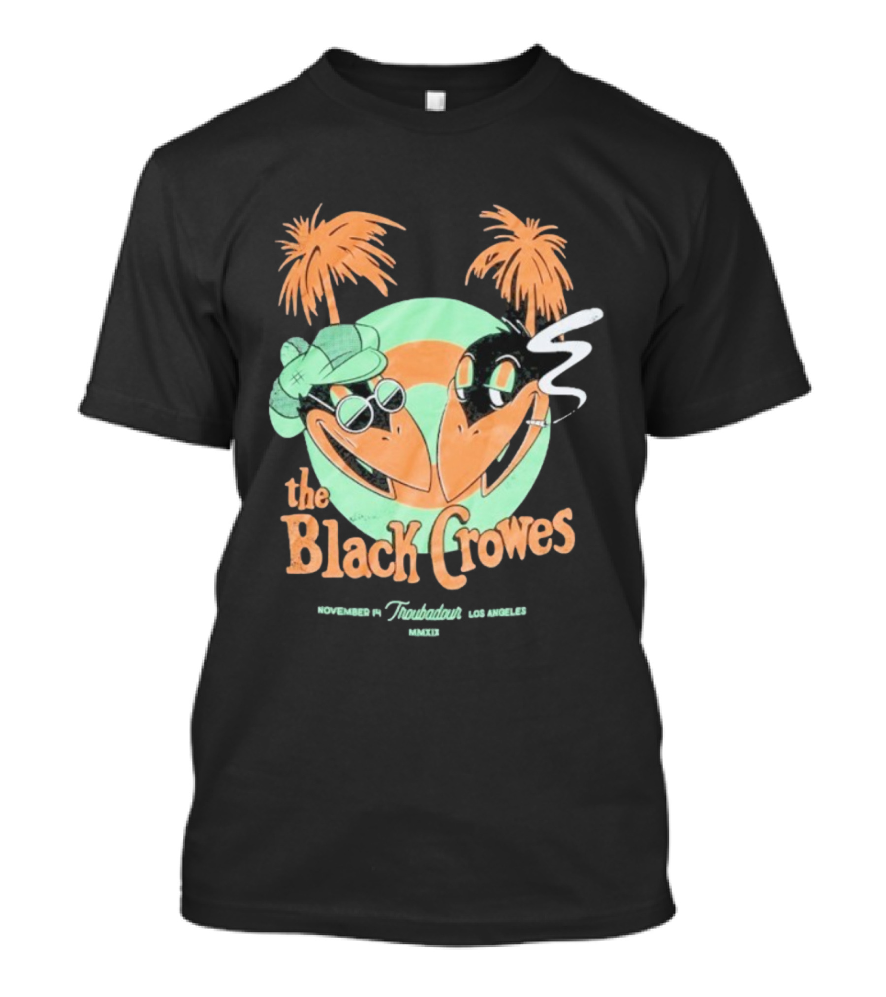 The Black Crowes Troubadour Los Angeles November 14 Event T-Shirt