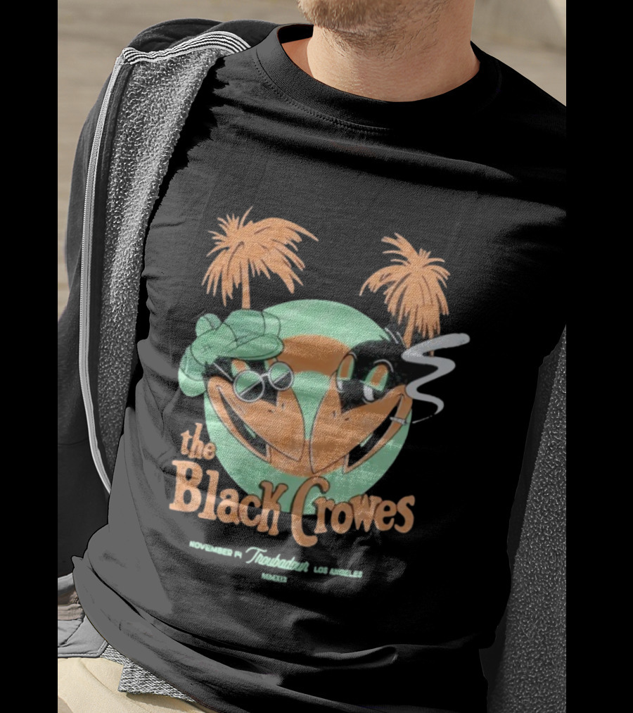 The Black Crowes Troubadour Los Angeles November 14 Event T-Shirt