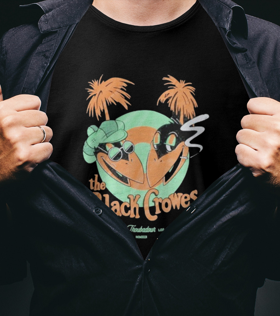 The Black Crowes Troubadour Los Angeles November 14 Event T-Shirt
