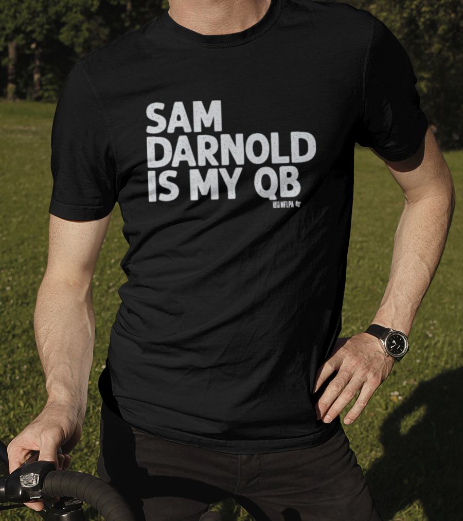 Sam Darnold Is My QB Buffered Football Enthusiast Statement T-Shirt