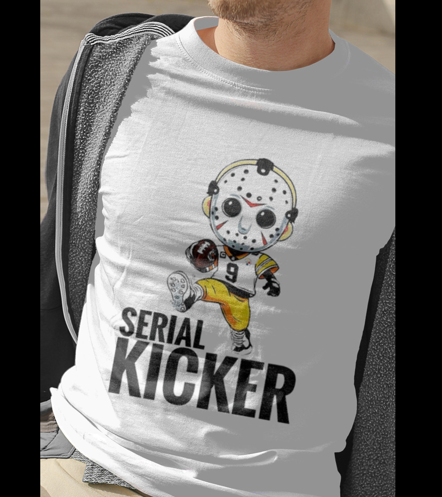 Jason Voorhees Serial Kicker Chris Boswell Pittsburgh Steelers Football NFL 2025 T-Shirt