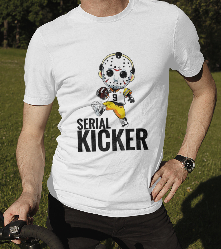 Jason Voorhees Serial Kicker Chris Boswell Pittsburgh Steelers Football NFL 2025 T-Shirt