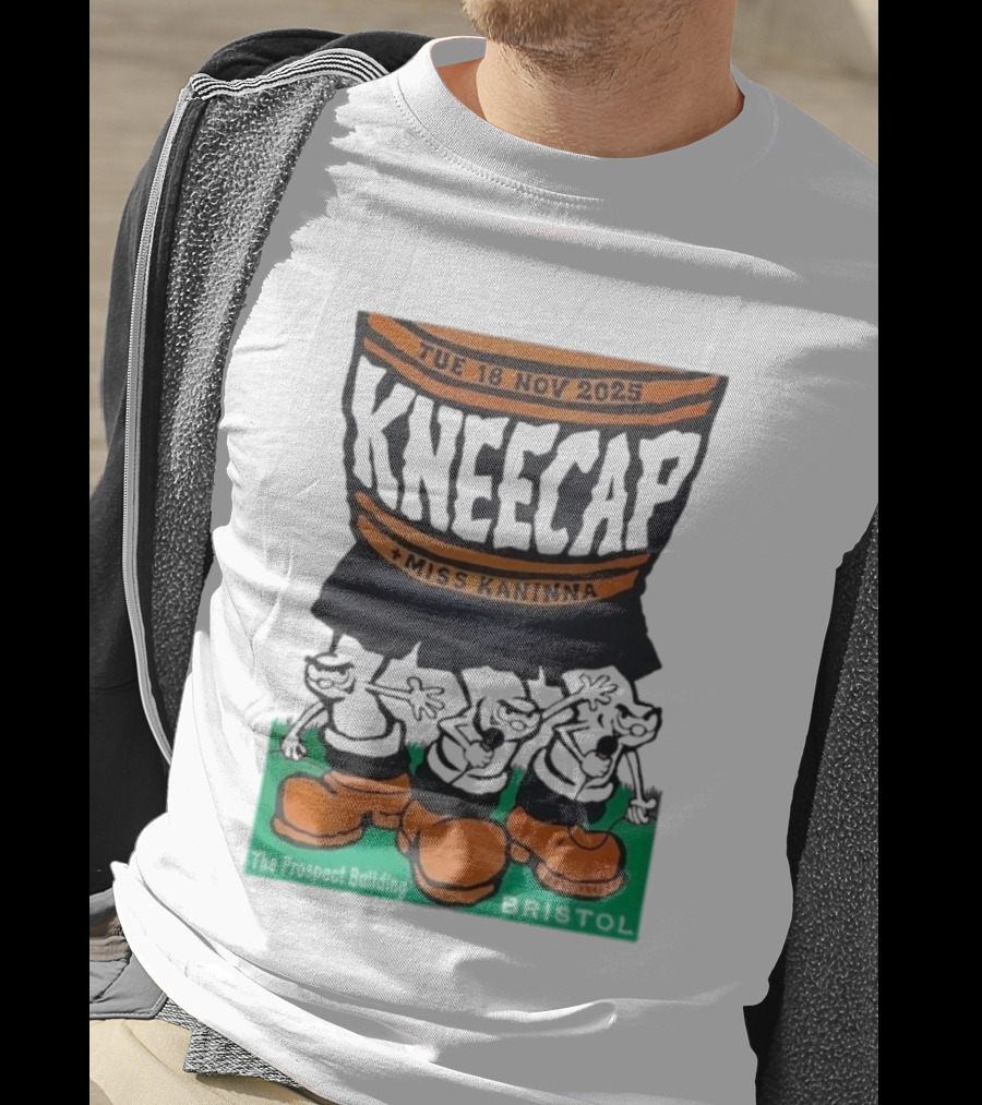 Kneecap Miss Kaninna Turbo Island Bristol Nov 18 2025 T-Shirt