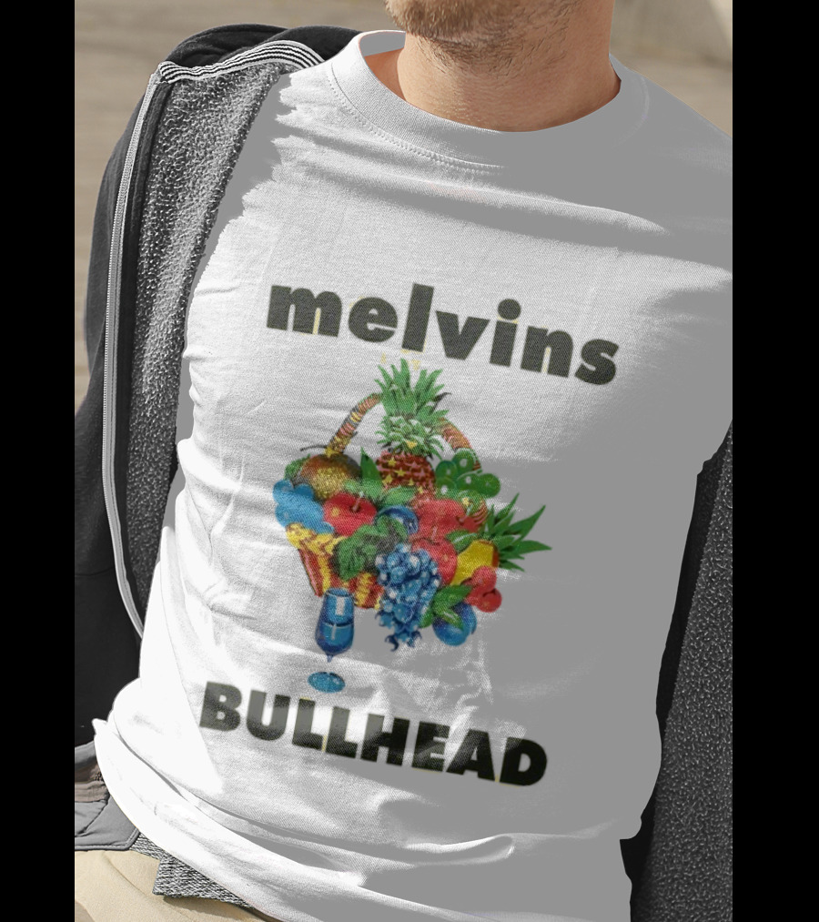 Melvins Bullhead Pineapple Fruit Basket T-Shirt