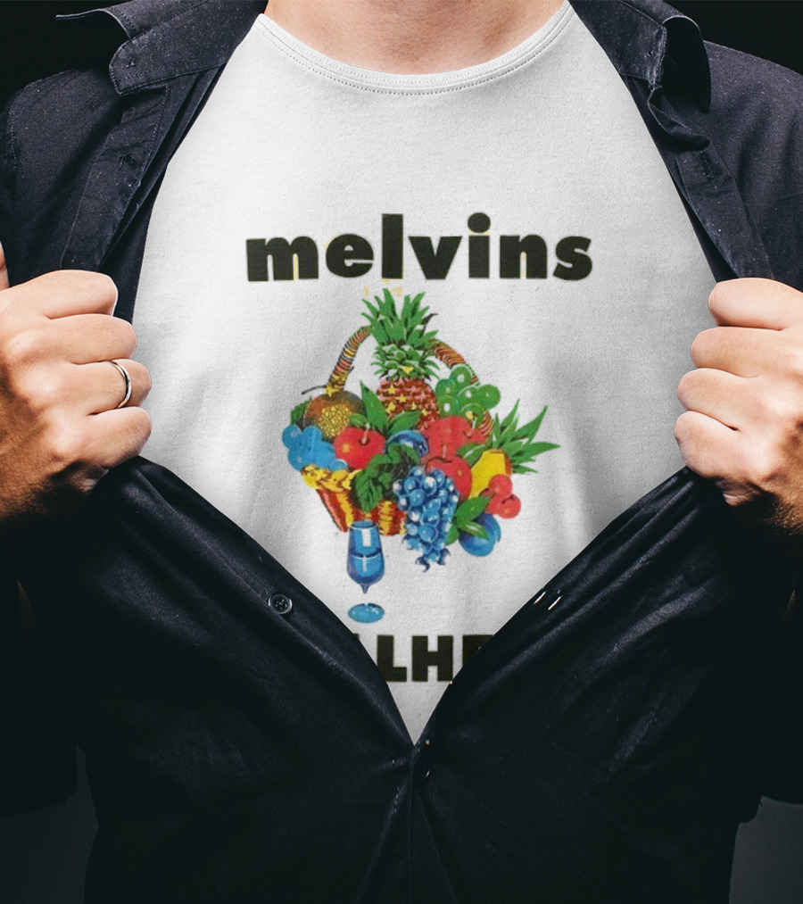 Melvins Bullhead Pineapple Fruit Basket T-Shirt