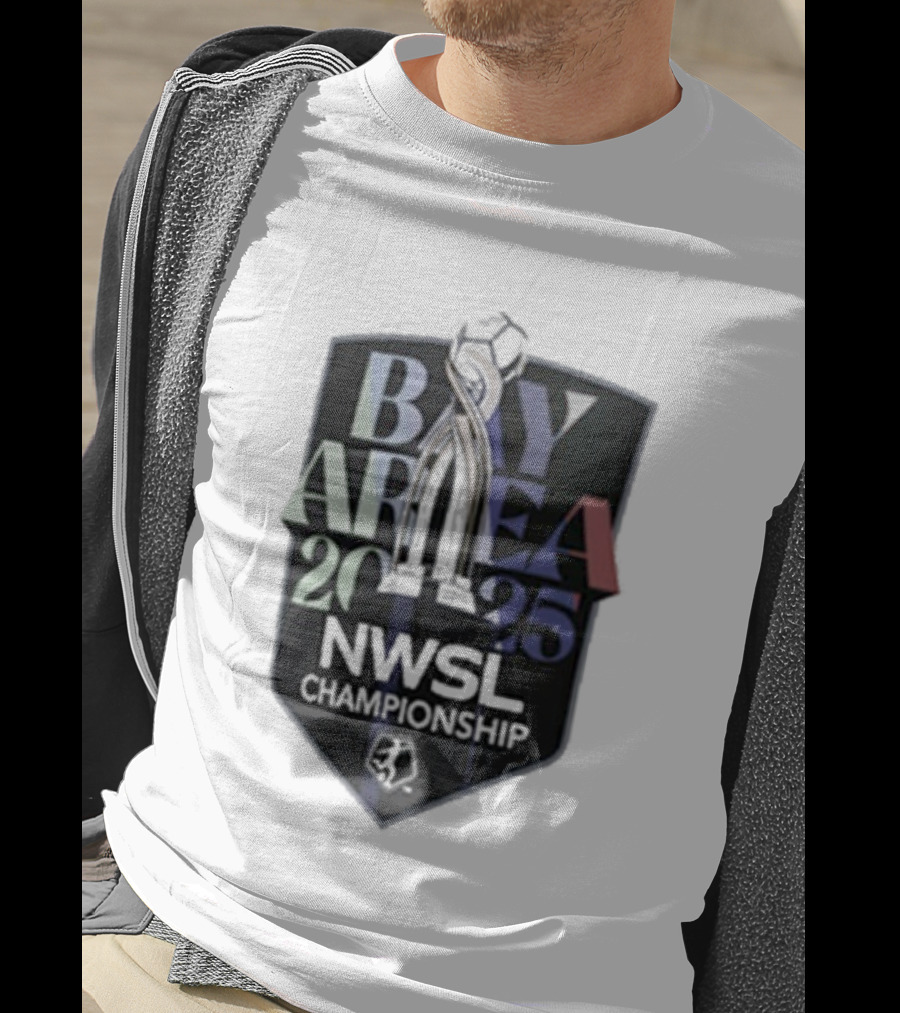 Bay Area 2025 NWSL Championship San Francisco Nike November 22 Trophy T-Shirt