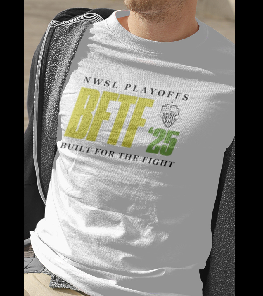 NWSL Playoffs 2025 BFTF Built For The Fight Soccer T-Shirt
