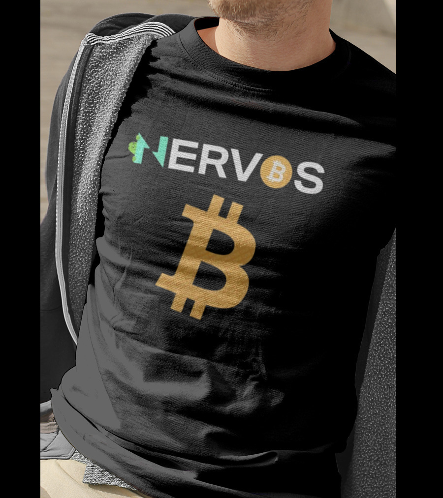 Nervos Bitcoin Crypto Symbol Large Bold Design T-Shirt