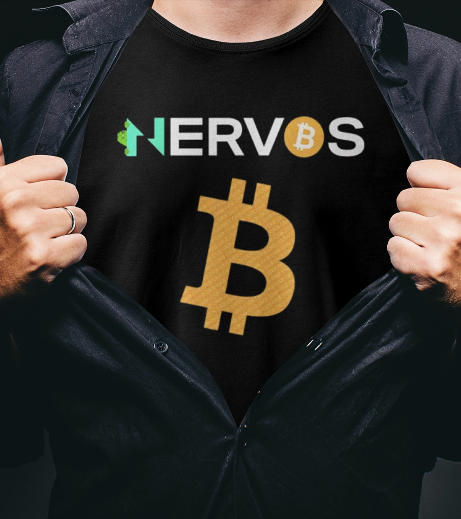 Nervos Bitcoin Crypto Symbol Large Bold Design T-Shirt
