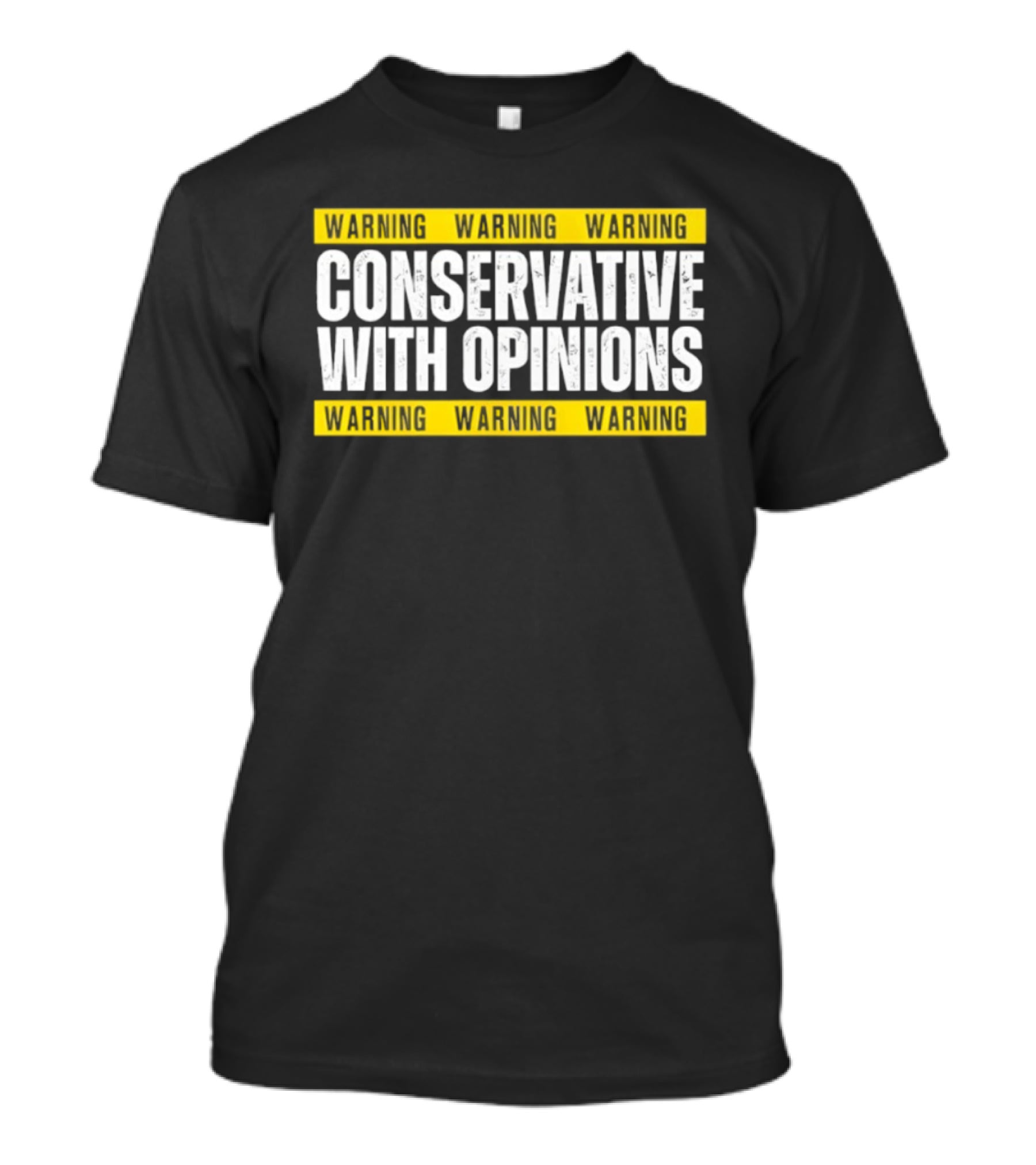Warning Conservative With Opinions T-Shirt