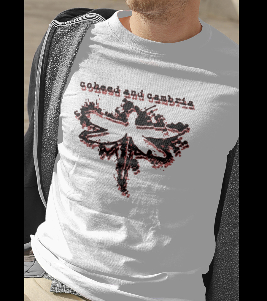 Coheed And Cambria Halftone Dragon Phoenix Symbol T-Shirt