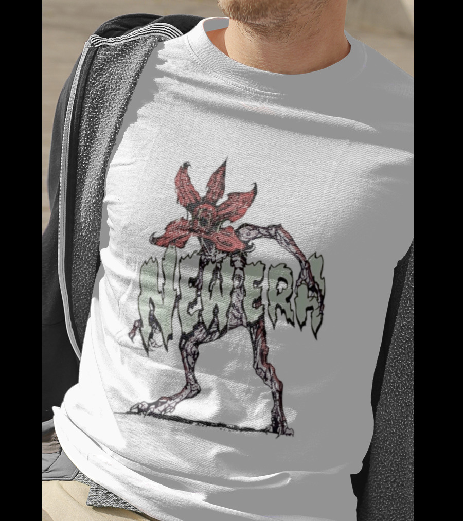 Demogorgon New Era Horror Monster Fan Art T-Shirt