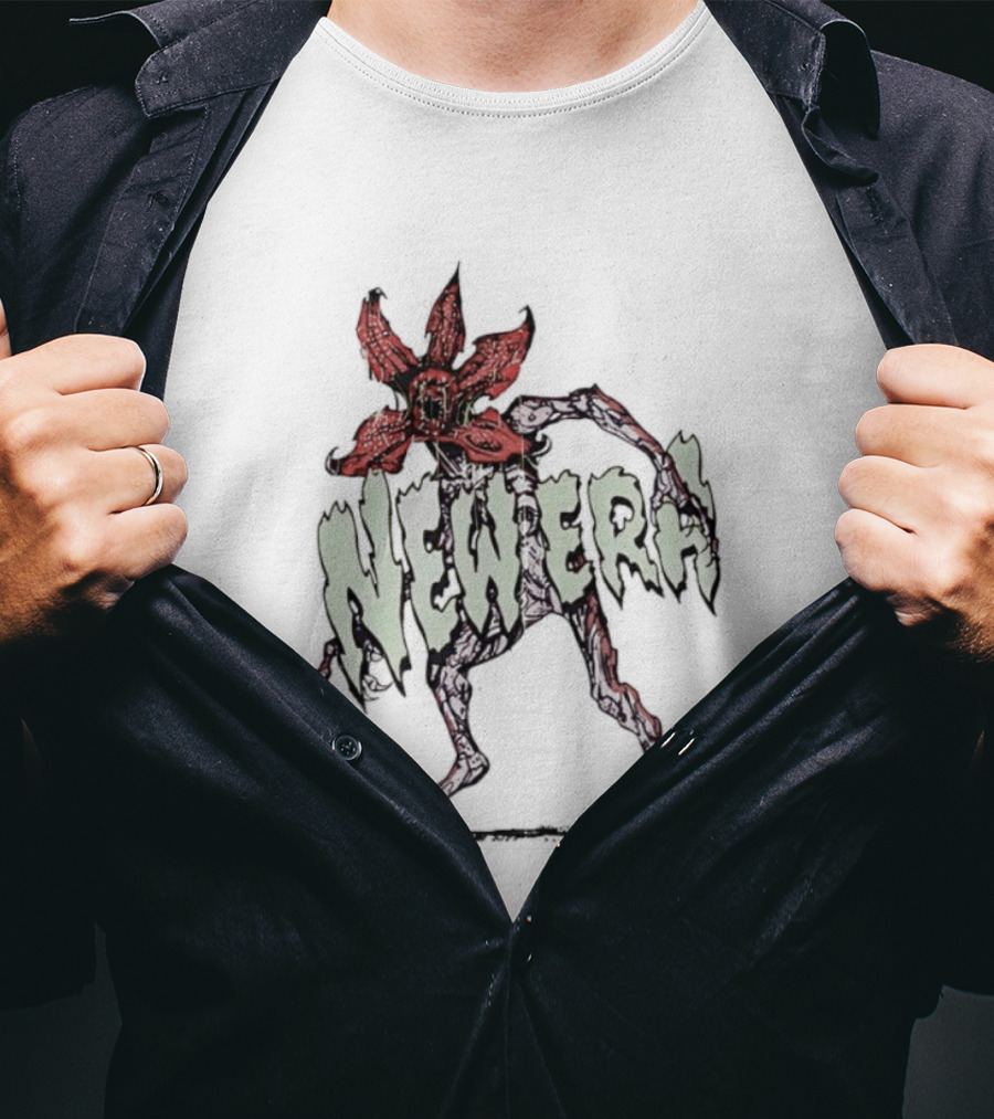 Demogorgon New Era Horror Monster Fan Art T-Shirt