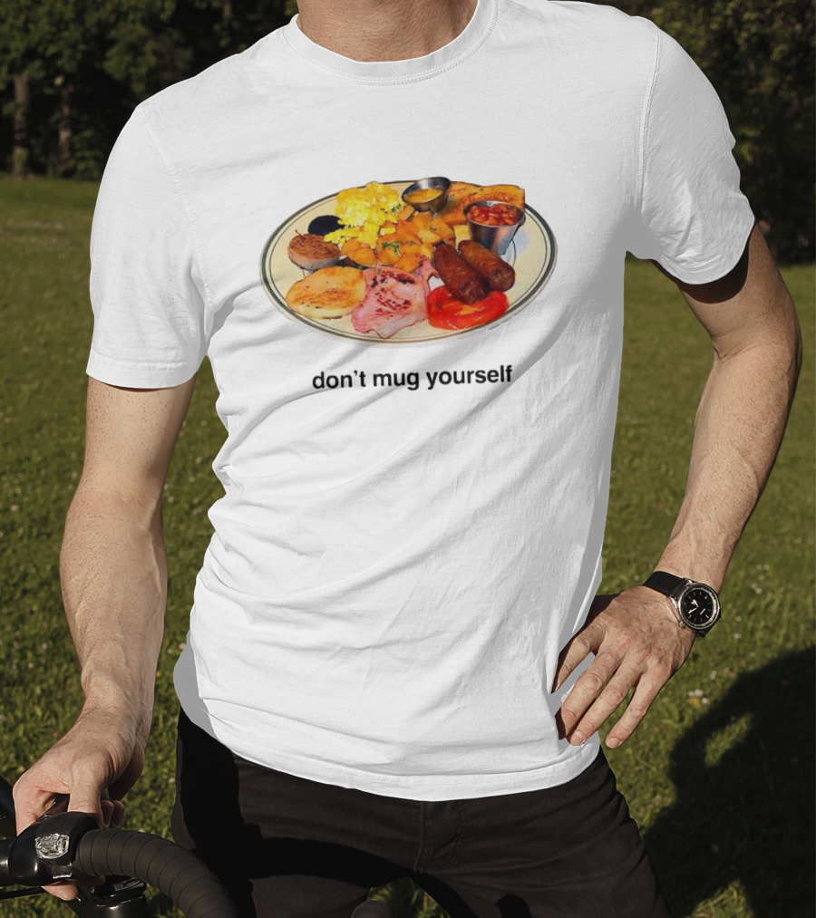 Don’t Yourself Full English Breakfast Classic Plate T-Shirt