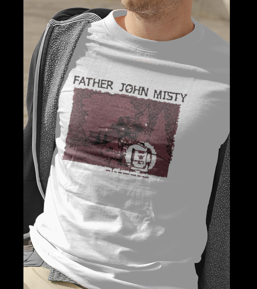 Father John Misty There’s No Mistaking What You Heard Hey Buddy Forest Illustration T-Shirt