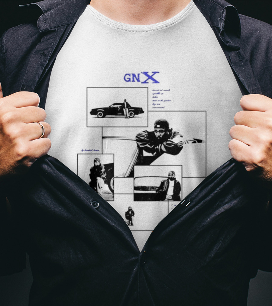 Kendrick Lamar GNX Turbocharging Performance Inspiration T-Shirt