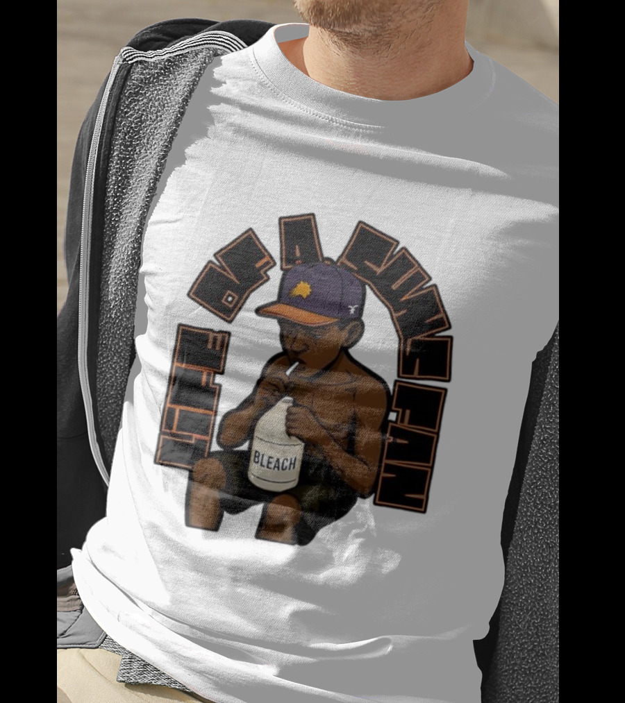 Life Of A Sunsfan Bleach Bottle Drink Character T-Shirt