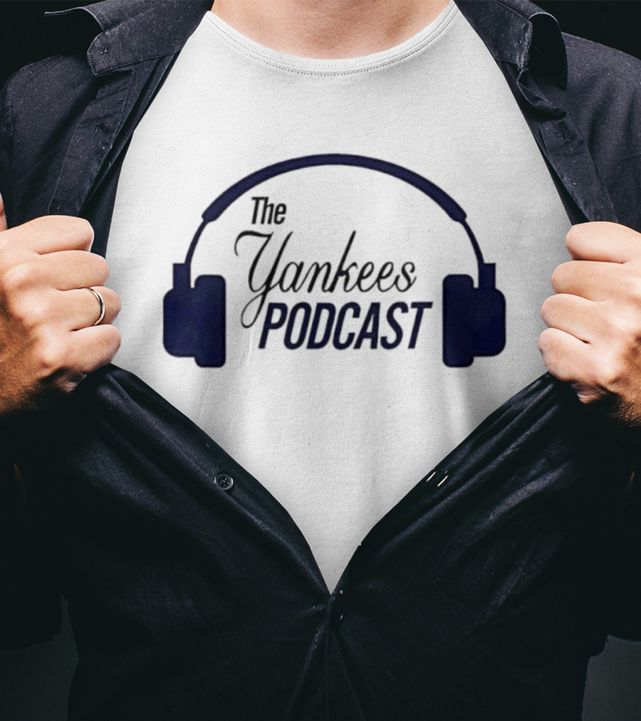 The Yankees Podcast Headset Logo T-Shirt