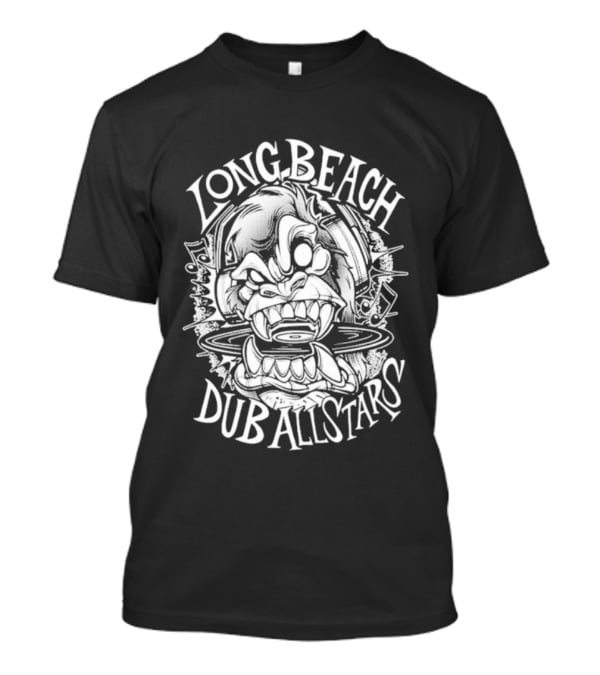 Long Beach Dub Allstars Gorilla Graphic Vintage Style T-Shirt