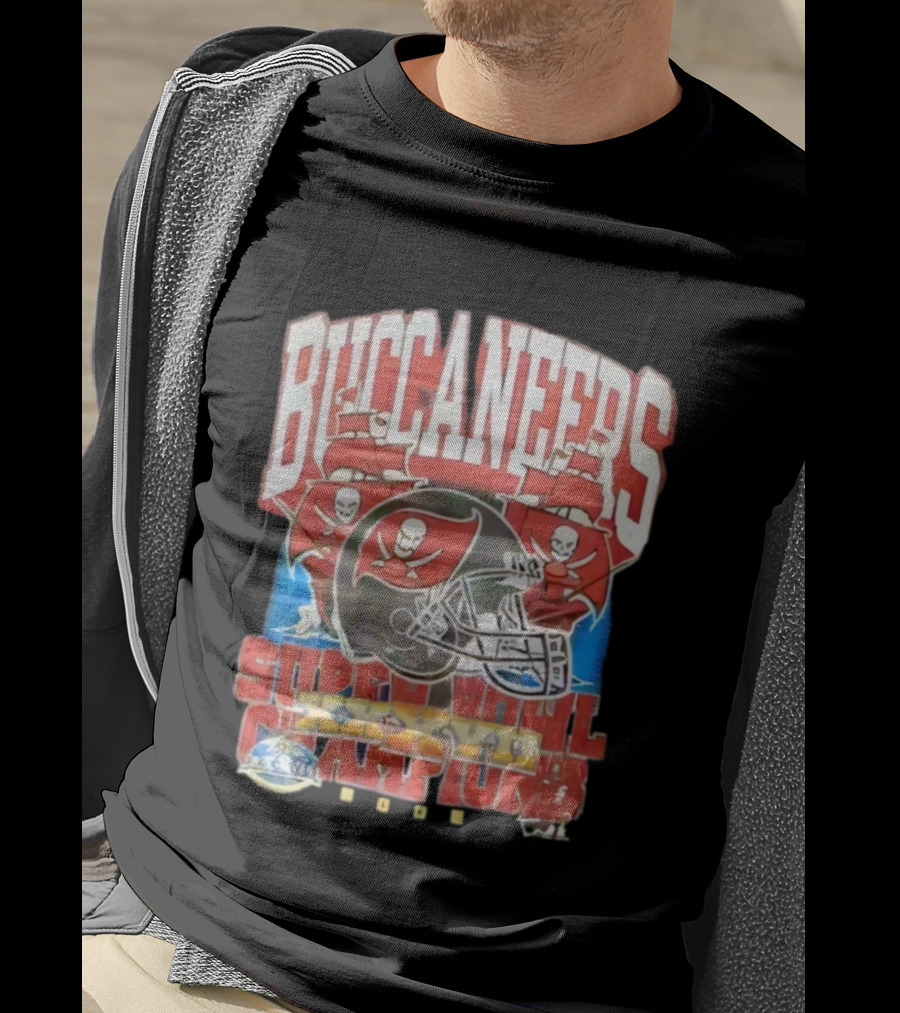 Buccaneers Super Bowl Champions 2025 Luke Goedeke Tampa Bay T-Shirt