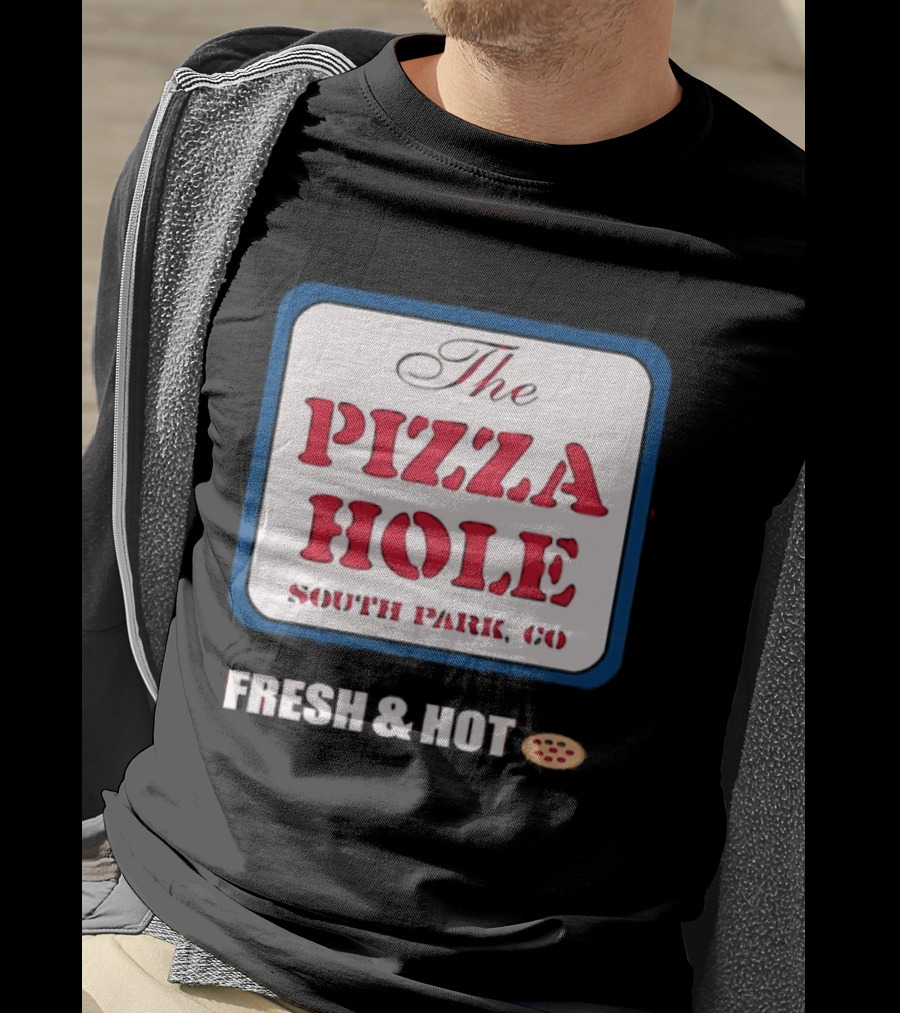 South Park Co The Pizza Hole Fresh & Hot Pizza T-Shirt