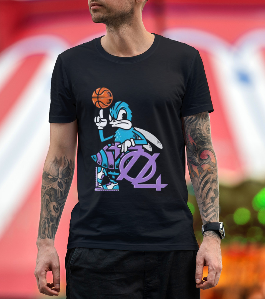 Charlotte Hornets Let’s Ball Buzz Mascot 704 T-Shirt