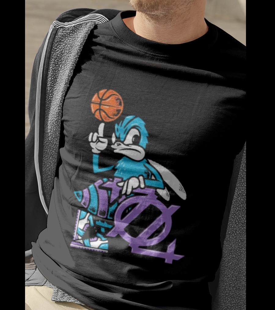 Charlotte Hornets Let’s Ball Buzz Mascot 704 T-Shirt