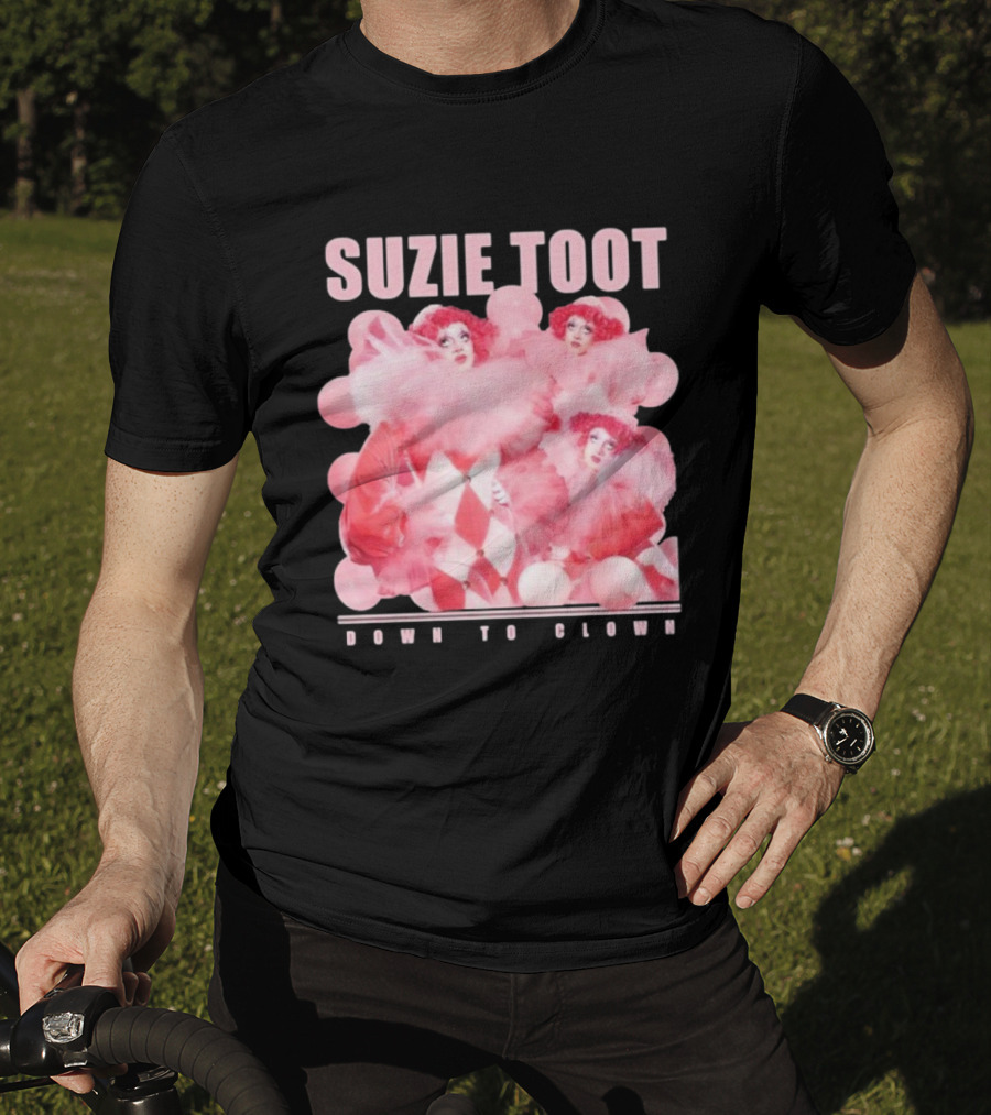 Suzie Toot Down To Clown Pink Balloon Costume Ensemble T-Shirt