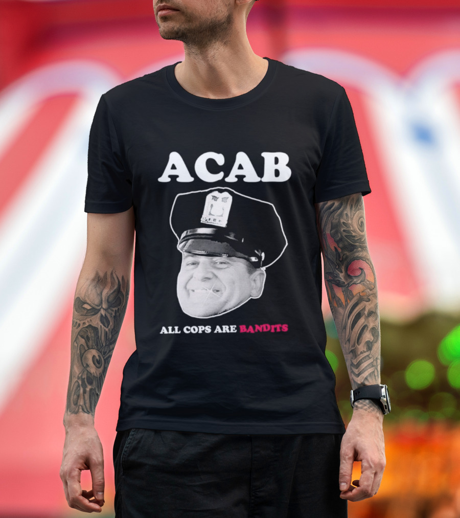 ACAB All Cops Are Bandits Police Hat T-Shirt